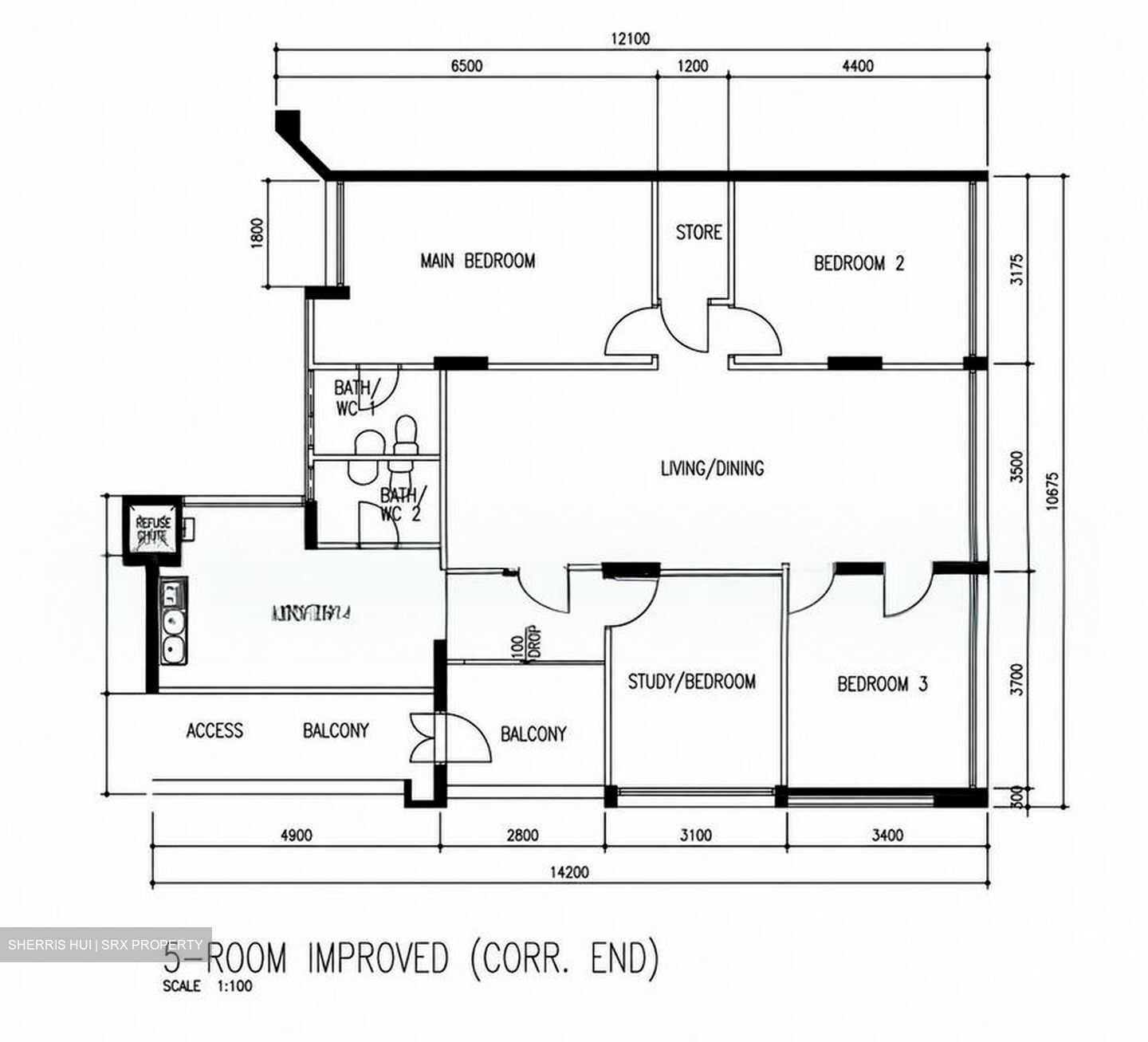 Blk 367 Yishun Ring Road (Yishun), HDB 5 Rooms #582491401